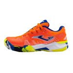 9ij JOMA JSLAMW2208P SLAM 22 CLAY JUNIOR ORANGE ROYAL BLUE